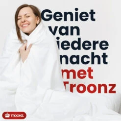 Troonz Dekbed Portofino - 4 Seizoenen - Eenpersoon Dekbed - 140x220 -Winkel Voor Premium Beddengoed 1c5b6e55a7c142999c25aac5b8d00a74