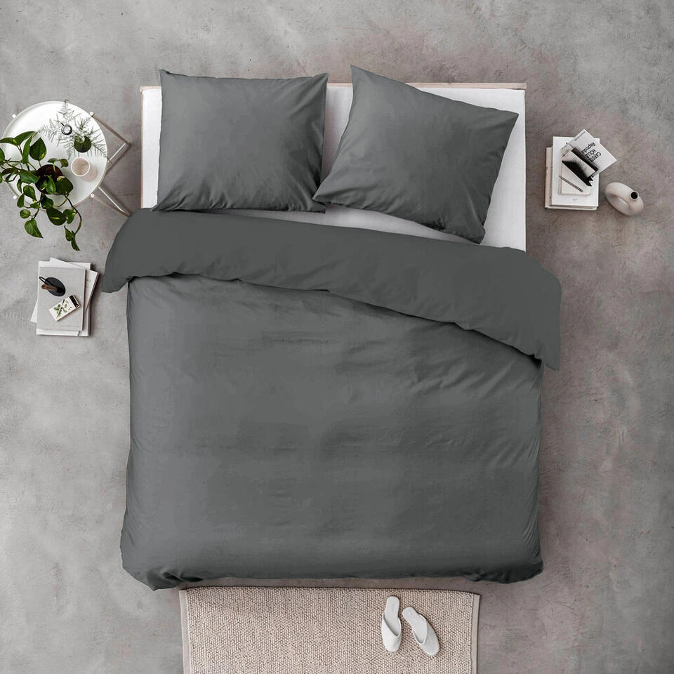 Byrklund - Dekbedovertrek Go Velvet - 240x220 Cm - Off Black 6 Byrklund - Dekbedovertrek Go Velvet - 240x220 Cm - Off Black - Afbeelding 4