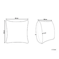 ERRIGAL - Kussen Hoog - Wit - 80 X 80 Cm - Microvezels -Winkel Voor Premium Beddengoed 20591b135b5e4a9a9a5675f71989eddf