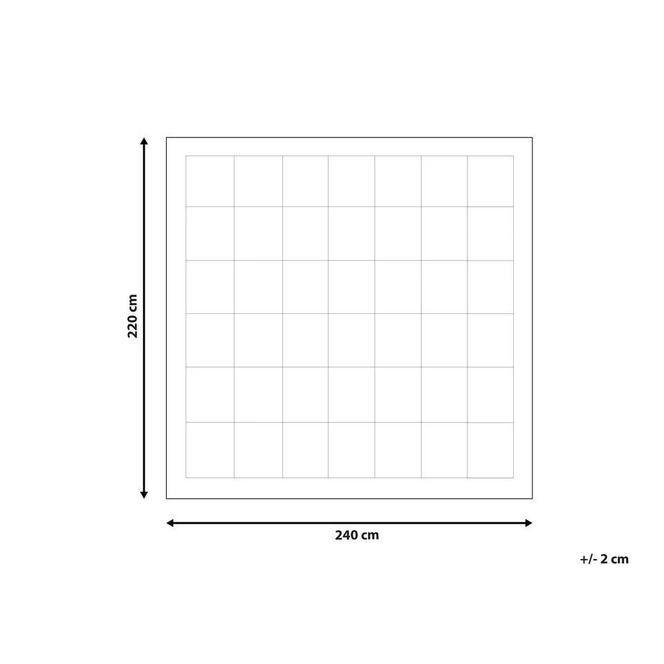 Beliani Dekbed KAMET - Wit Japara Katoen 5 Beliani Dekbed KAMET - Wit Japara Katoen - Afbeelding 3