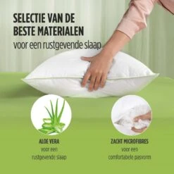 Vitapur Hoofdkussen - Hoofdkussen Nekklachten - Slaapkussen - 50x70 Cm -Winkel Voor Premium Beddengoed 23a3689a133c46758221b4f338d78889