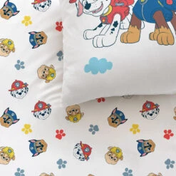 PAW Patrol Dekbedovertrek Happy - Eenpersoons - 140 X 200 Cm - Katoen -Winkel Voor Premium Beddengoed 24bca0cf95e14ccf8be82e16f6d8c09d