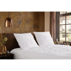 Pure Dekbedovertrek "luxe Stiksel Plooien" - Wit - (240x200/220 Cm) - Microfiber -Winkel Voor Premium Beddengoed 2935464e247949bea47fccdcec06fa62 1