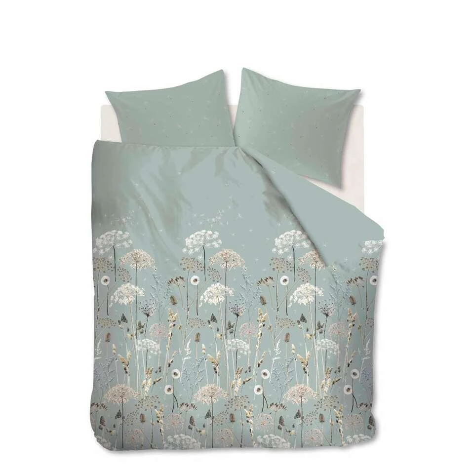 Ariadne At Home Dekbedovertrek Wind - Groen - 140x200/220 Cm 4 Ariadne At Home Dekbedovertrek Wind - Groen - 140x200/220 Cm - Afbeelding 2