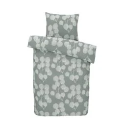Easy Dekbedovertrek Mare - Lichtgroen - 140x200 Cm
