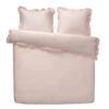 Royal Dekbedovertrek Cato Effen - Roze - 200x200/220 Cm