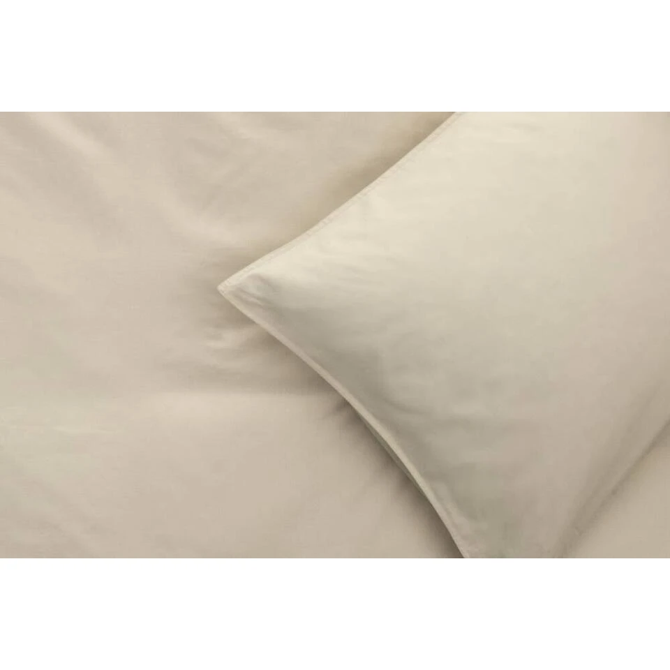 Comfort Dekbedovertrek Daan - Zand - 140x200/220 Cm 4 Comfort Dekbedovertrek Daan - Zand - 140x200/220 Cm - Afbeelding 2