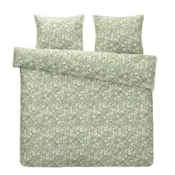 Comfort Dekbedovertrek Nina - Groen - 200x200/220 Cm