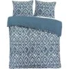 Dekbedovertrek Fez - Blauw - 200x220 Cm -Winkel Voor Premium Beddengoed 31106453