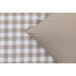 Dekbedovertrek Oxford - Taupe - 240x200/220 Cm -Winkel Voor Premium Beddengoed 31106581 9000