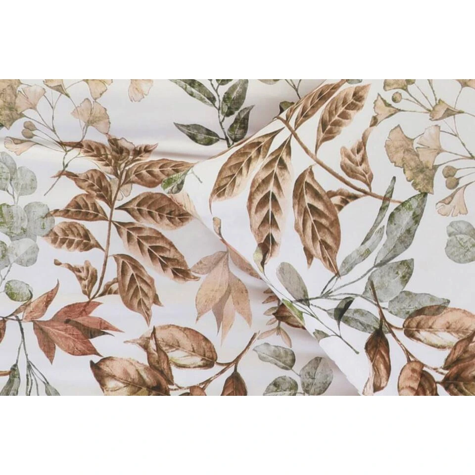 Dekbedovertrek Celina - Wit/terra - 140x220 Cm 4 Dekbedovertrek Celina - Wit/terra - 140x220 Cm - Afbeelding 2