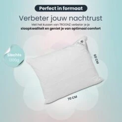 Troonz Hoofdkussen Six Bamboe - 60 X 70 Cm -Winkel Voor Premium Beddengoed 316394fce6f4473e99c7124178c10900