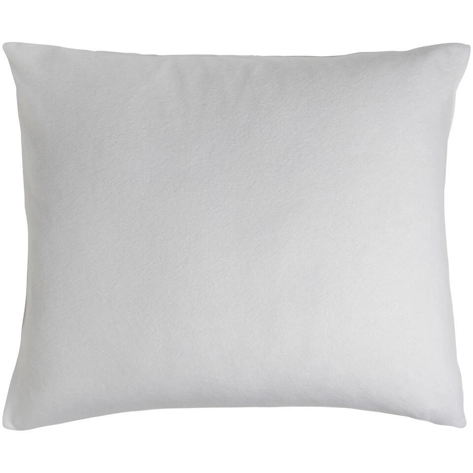 Kussensloop Molton Stretch - Wit - 60x70 Cm - 2 Stuks 3 Kussensloop Molton Stretch - Wit - 60x70 Cm - 2 Stuks