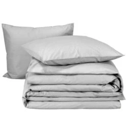 Moodit Dekbedovertrek Basil Silver - Hotelmaat - 260 X 240 Cm - Katoen -Winkel Voor Premium Beddengoed 382a2b64f7fa42928d729c0601dbc2bb