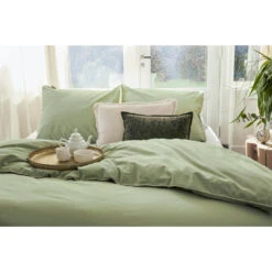 Walra - Dekbedovertrek Sweet Softy - 200x220 Cm - Groen 9 Walra - Dekbedovertrek Sweet Softy - 200x220 Cm - Groen -Winkel Voor Premium Beddengoed 3d536843f25c4d33a060d5dddeb14f45