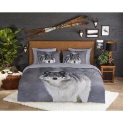 Good Morning Wolfie Flanel Dekbedovertrek Grijs-1-persoons (140 X 200/220 Cm) 11 Good Morning Wolfie Flanel Dekbedovertrek Grijs-1-persoons (140 X 200/220 Cm) -Winkel Voor Premium Beddengoed 4130f947b1d54ead9129274940cb3f16