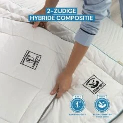 Vitapur Dekbed - Dekbed 140x200 - Premium Memosilver - All Year Dekbed - Wit -Winkel Voor Premium Beddengoed 47b539d0e71f4d7bba0c86ace6429607