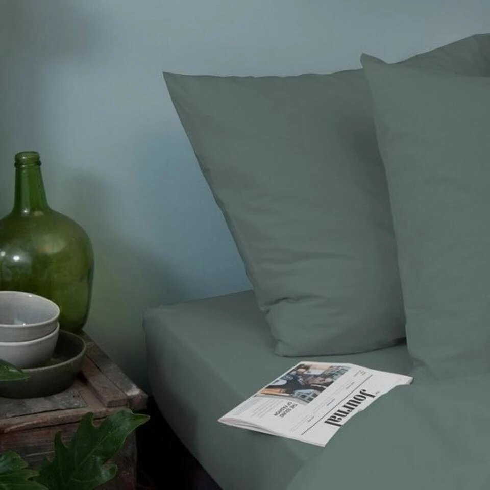 Cinderella Kussenslopenset Weekend Green (Katoen)-60 X 70 Cm (standaard) 4 Cinderella Kussenslopenset Weekend Green (Katoen)-60 X 70 Cm (standaard) - Afbeelding 2