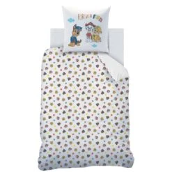 PAW Patrol Dekbedovertrek Happy - Eenpersoons - 140 X 200 Cm - Katoen -Winkel Voor Premium Beddengoed 55803184464449d19a07c360d505e2c9