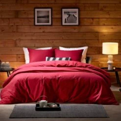 De Witte Lietaer Dekbedovertrek Laura Burgundy - 240 X 220 Cm - Flanel 7 De Witte Lietaer Dekbedovertrek Laura Burgundy - 240 X 220 Cm - Flanel -Winkel Voor Premium Beddengoed 599cea71b6f7469f8fa5fc73a259d3ea