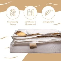 Ten Cate 4-Seizoenen 90% Ganzendonzen Dekbed 140x200 Cm -Winkel Voor Premium Beddengoed 5ca56094b6d24c619ddc905c3dd1e6f7