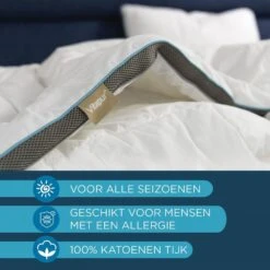 Vitapur Dekbed - Dekbed 140x200 - Premium Memosilver - All Year Dekbed - Wit -Winkel Voor Premium Beddengoed 5f7f473f63c644a6ad72edb1a0f076ff