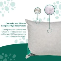 Ten Cate 100% Eendenveren Hoofdkussen - 60x70 - 2 Stuks 12 Ten Cate 100% Eendenveren Hoofdkussen - 60x70 - 2 Stuks -Winkel Voor Premium Beddengoed 664f60ea004741aea6f4dd4cf8360df4