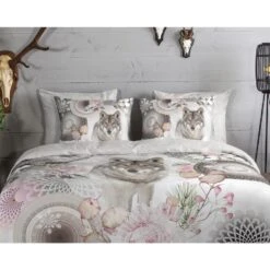 HIP Collectie Isaci Flanel Dekbedovertrek Grijs-1-persoons (140 X 200/220 Cm) -Winkel Voor Premium Beddengoed 6ac75ec2f43c44f680b73e798605cf47