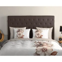 Good Morning Dekbedovertrek "bloemen/ Rustig" - Ecru - (200x200/220 Cm) - Katoen -Winkel Voor Premium Beddengoed 6bc77ac4c7284098ba817482ec0194c8