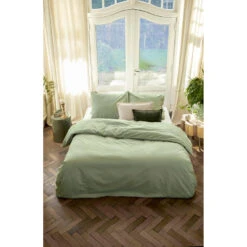 Walra - Dekbedovertrek Sweet Softy - 200x220 Cm - Groen 10 Walra - Dekbedovertrek Sweet Softy - 200x220 Cm - Groen -Winkel Voor Premium Beddengoed 7c82ba4ce3c644dbab6a4f9078a20ed3
