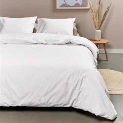 Ambiante Cotton Uni Dekbedovertrek - 260x200/220 - Wit -Winkel Voor Premium Beddengoed 7d7743a84c85421e8e253666fc29bb4e