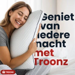 Troonz Hoofdkussen Dreamscape Plus - Ergonomisch - 60 X 70 -Winkel Voor Premium Beddengoed 7e5d815bd4cc4e8aabf6abf2ff8e6ed0