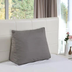 Polydaun Sloop Voor Bedzitkussen - Antraciet - 65x30 Cm -Winkel Voor Premium Beddengoed 81025960 0300