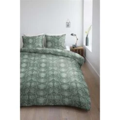 Ambiante Dekbedovertrek Ruya - Groen - 240x200/220 Cm -Winkel Voor Premium Beddengoed 81027897 0100
