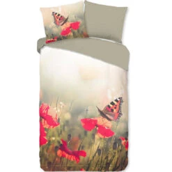 Good Morning Klaprozen Dekbedovertrek Multi-Lits-jumeaux (240 X 200/220 Cm) -Winkel Voor Premium Beddengoed 83777c20fd4e453b88fb428bd9a17bee