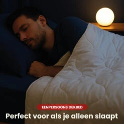 Troonz Dekbed Portofino - 4 Seizoenen - Eenpersoon Dekbed - 140x220 -Winkel Voor Premium Beddengoed 8505954c722b482bbf0a3c62db7a74e9