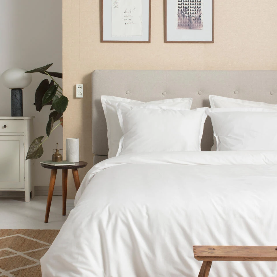 Cinderella Dekbedovertrek Satijn - 260x200/220 Cm - Wit 4 Cinderella Dekbedovertrek Satijn - 260x200/220 Cm - Wit - Afbeelding 2