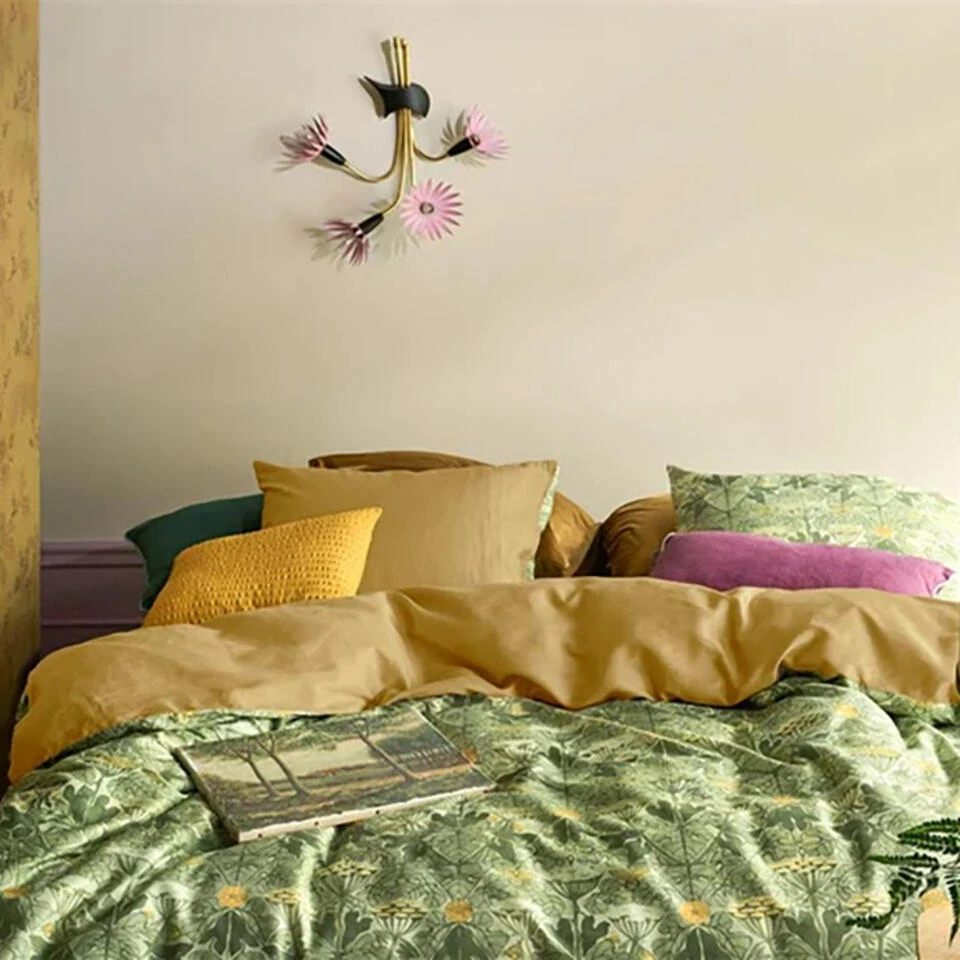 At Home By BeddingHouse Ancient Dekbedovertrek - Olijfgroen-2-perso... 6 At Home By BeddingHouse Ancient Dekbedovertrek - Olijfgroen-2-perso... - Afbeelding 4