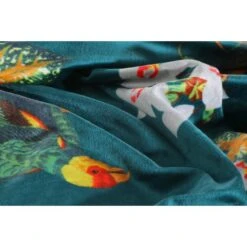 Papillon Dekbedovertrek Parrot Velvet - 140x200/220 Cm - Groen -Winkel Voor Premium Beddengoed 8c5c87cec90a4371b8dce84fb84635db