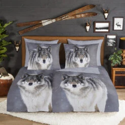Good Morning Wolfie Flanel Dekbedovertrek Grijs-1-persoons (140 X 200/220 Cm) 12 Good Morning Wolfie Flanel Dekbedovertrek Grijs-1-persoons (140 X 200/220 Cm) -Winkel Voor Premium Beddengoed 913ebb27ea774192bbacaa80f2a966a6