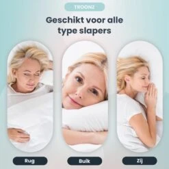 Troonz Hoofdkussen Six Bamboe - 60 X 70 Cm -Winkel Voor Premium Beddengoed 9673494e88e0484db4a0c0295cf37e85