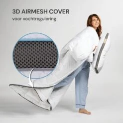 Vitapur Dekbed - Dekbed 140x200 - Premium Memosilver - All Year Dekbed - Wit -Winkel Voor Premium Beddengoed 990e57c8e7e842d59aedb7bda3fb2c5c