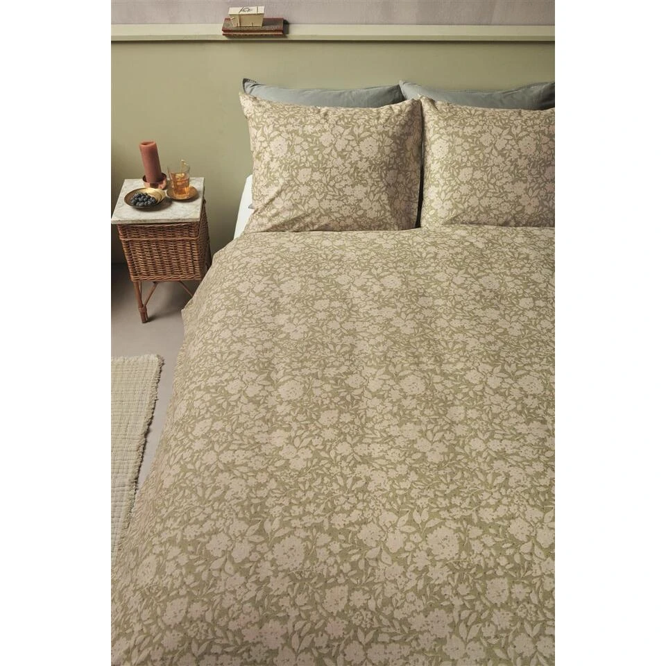 Ariadne At Home Shapes Dekbedovertrek - 200x200/220 - Groen 4 Ariadne At Home Shapes Dekbedovertrek - 200x200/220 - Groen - Afbeelding 2