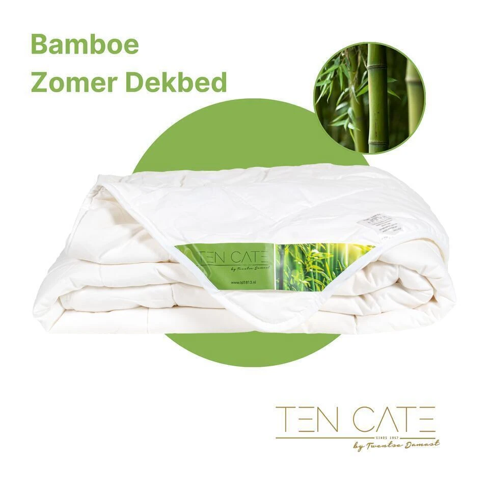 Ten Cate Dekbed - Zomerdekbed 140x220 - Dekbedden - Bamboe - Verkoelend Dekbed 4 Ten Cate Dekbed - Zomerdekbed 140x220 - Dekbedden - Bamboe - Verkoelend Dekbed - Afbeelding 2