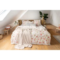 Walra - Dekbedovertrek Spring Beauty - 140x220 Cm - Beige -Winkel Voor Premium Beddengoed a395ab5e8a8448f29f2b5920affb3154