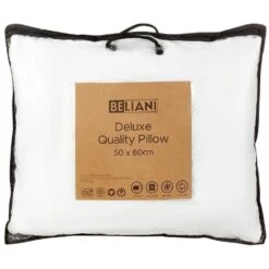 PELISTER - Hoofdkussen Hoog - Wit - 50 X 60 Cm - Katoen -Winkel Voor Premium Beddengoed a55590ea974f482c949b4efa4d879ccc 1