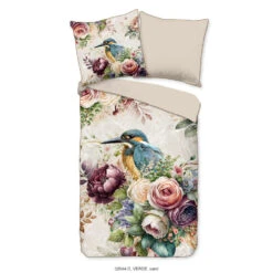 Descanso IJsvogel Dekbedovertrek Zand-Lits-jumeaux (240 X 200/220 Cm) -Winkel Voor Premium Beddengoed aa890d785ca14a83a284e2455ef5a68b