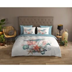 Good Morning Bultrug Walvis Dekbedovertrek Blauw-1-persoons (140 X 200/220 Cm) -Winkel Voor Premium Beddengoed af22f51ca4a447039f6e2ef22ce11c53