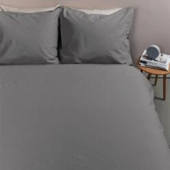 Ambiante Cotton Uni Dekbedovertrek - 140x200/220 - Grijs -Winkel Voor Premium Beddengoed b41ab8a7374d4bdca2e2faeb20a5fed1 2