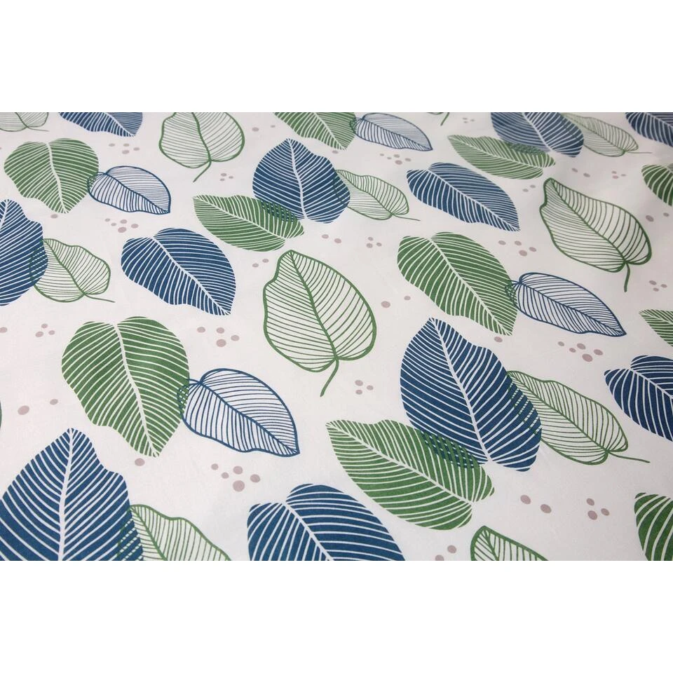 Ten Cate Katoenen Dekbedovertrek - 240x200/220 Cm - Graphic Leaves 10 Ten Cate Katoenen Dekbedovertrek - 240x200/220 Cm - Graphic Leaves - Afbeelding 8